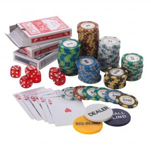 1000pcs Poker set 14G Monte Carlo 10 Colours - All Values