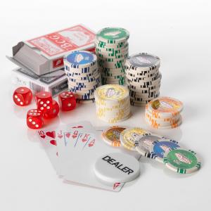 1000pcs Poker set 11.5G Las Vegas Casino Foil - 7 Colours